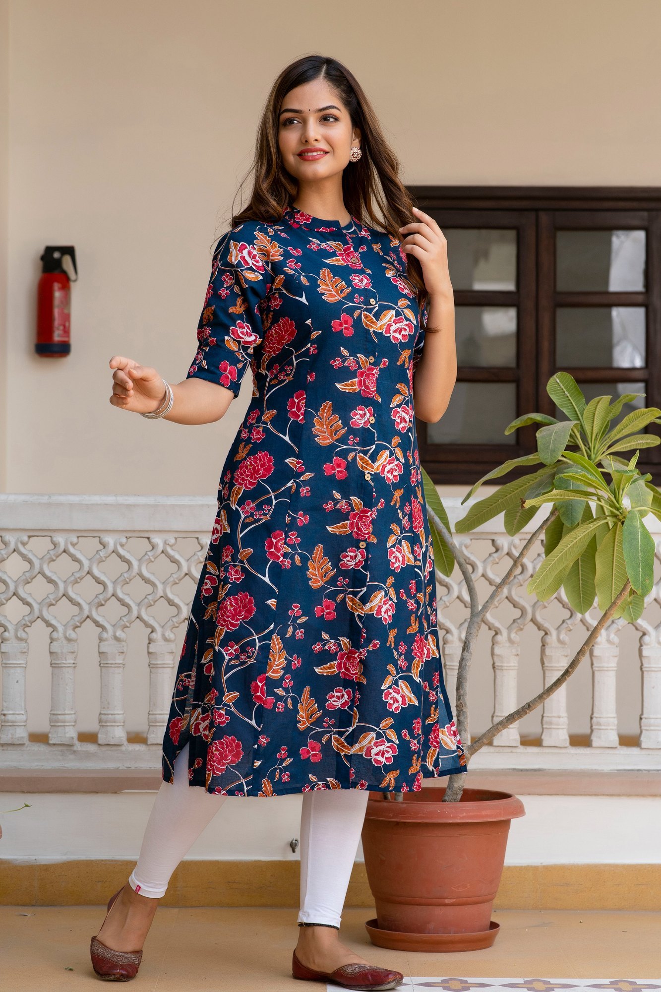 Printed Cotton Kurti